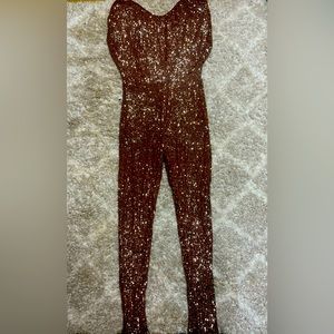 CHRISTMAS PARTY JUMPSUIT